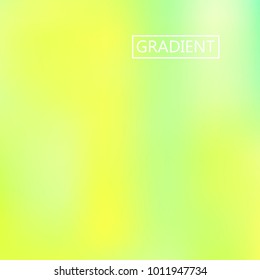 Light green iridescent holographic background. Foil rainbow texture. Abstract soft pastel colors backdrop. Trendy creative vector cosmic gradient. Vibrant print illustration. Creative neon template.