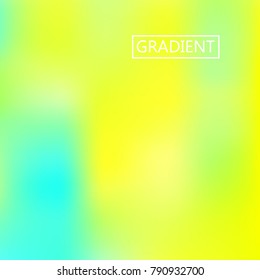 Light green iridescent holographic background. Foil rainbow texture. Abstract soft pastel colors backdrop. Trendy creative vector cosmic gradient. Vibrant print illustration. Creative neon template.