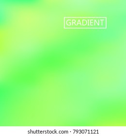 Light green iridescent holographic background. Foil rainbow texture. Abstract soft pastel colors backdrop. Trendy creative vector cosmic gradient. Vibrant print illustration. Creative neon template.