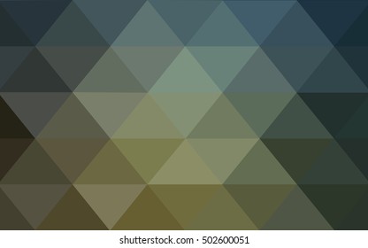 Light green low poly pattern. A sample with polygonal shapes. Brand-new style for your business design.