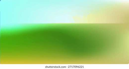 Luz verde menta limão céu azul amarelo gradiente fundo abstrato, fundo granulado abstrato
