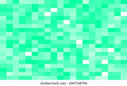 Light green mosaic background