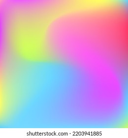 Light Green Neon Blue Rainbow Wallpaper. Fluid Liquid Purple Wavy Happy Swirl Gradient Mesh. Multicolor Yellow Pastel Water Smooth Surface. Blurred Curve Pink Color Dynamic Gradient Backdrop.
