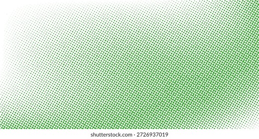 Hellgrün auf weißem Pop-Art-Retro-Comic-Hintergrund mit Rasterpunkten Design, Vektorgrafik EPS10