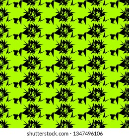 Light green ornaments. Patterns for web, textile and wallpapers. Abstract background. Fashion graphics.