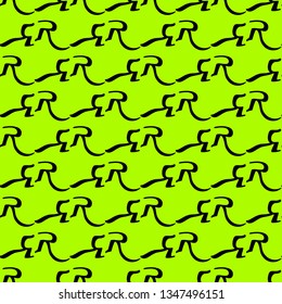 Light green ornaments. Patterns for web, textile and wallpapers. Abstract background. Fashion graphics.