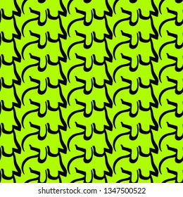 Light green ornaments. Patterns for web, textile and wallpapers. Abstract background. Fashion graphics.