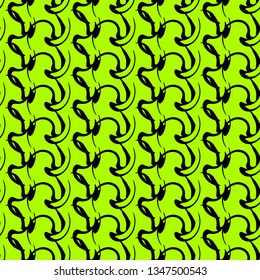 Light green ornaments. Patterns for web, textile and wallpapers. Abstract background. Fashion graphics.