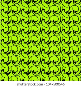 Light green ornaments. Patterns for web, textile and wallpapers. Abstract background. Fashion graphics.