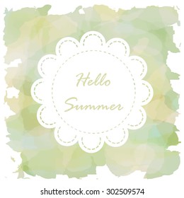 Light green paint background