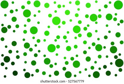 Light Green pattern of geometric shapes. Colorful mosaic banner. Geometric hipster background.