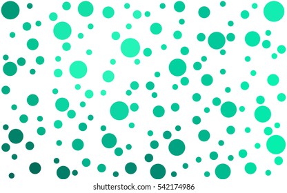 Light Green pattern of geometric shapes. Colorful mosaic banner. Geometric hipster background.