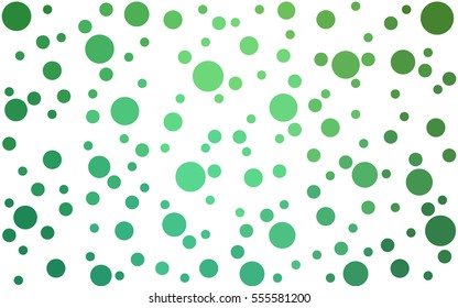 Light Green pattern of geometric shapes. Colorful mosaic banner. Geometric hipster background.