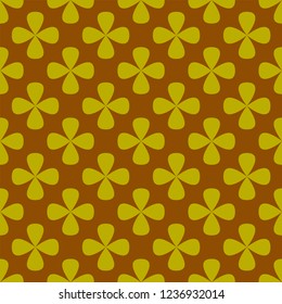 Light green petals on brown background
