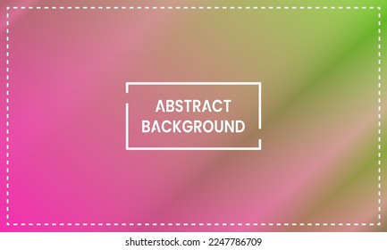 light green and pink diagonal gradient abstract background with diagonal shining and frame. simple, modern and colorful. used for backdrop, wallpaper, banner, copy space and homepage