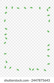 Fondo de planta verde claro Vector transparente. Marco de parque verde. Ilustración rústica. Textura Green Line. Deja la agricultura.