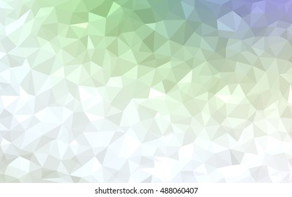 Light green polygon abstract pattern. Brand-new colored illustration in blurry style with gradient. A completely new design for your business. Light green polygon abstract pattern. Brand-new colored illustration in blurry style with gradient. A completely new design for your business.