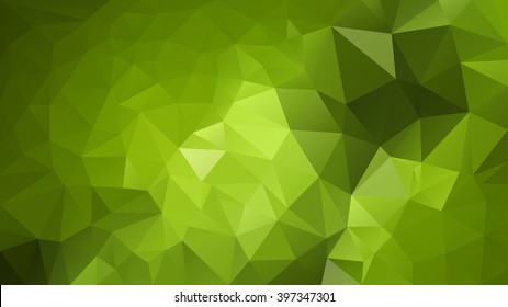 Light green polygonal background . Abstract mosaic .