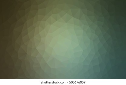 Light green polygonal background. Creative illustration in halftone style with gradient. The polygonal design can be used for your web site.