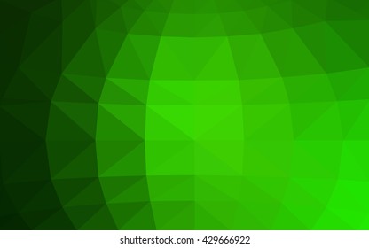 Light green polygonal illustration, which consist of triangles. Triangular design for your business. Geometric background in Origami style with gradient. Light green polygonal illustration, which consist of triangles. Triangular design for your business. Geometric background in Origami style with gradient.