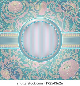 light green postcard 10 eps