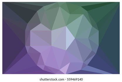 Light green, purple diamond Pattern. Geometric Gemstone sample. Repeating template with a gem in center. Jewelry gems texture for your design. Pattern can be used for background.