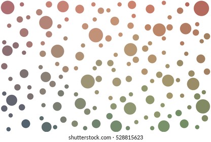 Light Green Red abstract seamless pattern with circles. Geometry pattern for fabric. Textile background. Stock vector.