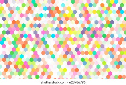 Light Green, Red, blue, multicolor vector low poly background. A sample with a polygonal design. Low poly illustration, low polygonal background.