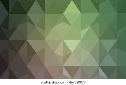 Light green, red polygonal illustration, which consist of triangles. Triangular design for your business. Geometric background in Origami style with gradient.