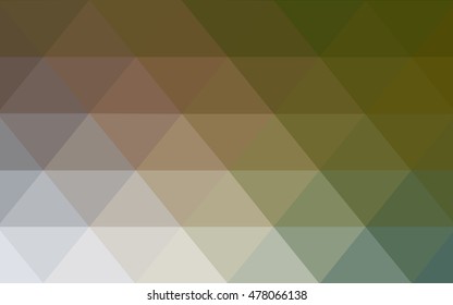 Light green, red polygonal illustration, which consist of triangles. Triangular design for your business. Geometric background in Origami style with gradient.