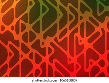 Light Green, Red vector abstract doodle background. Decorative shining illustration with doodles on abstract template. Hand painted design for web, wrapping, wallpaper.