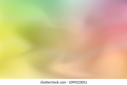 Light Green, Red vector abstract bright template. Colorful abstract illustration with gradient. A new texture for your design.