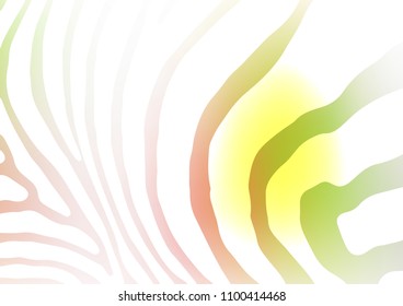 Light Green, Red vector abstract doodle texture. Colorful illustration in abstract style with doodles and Zen tangles. The elegant pattern can be used as a part of a brand book.