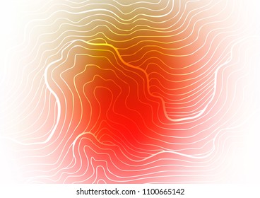 Light Green, Red vector abstract doodle pattern. Colorful abstract illustration with lines in Asian style. The completely new template can be used for your brand book.