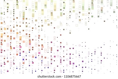 Light Green, Red vector abstract textured polygonal background. Blurry rectangular design. The pattern with repeating rectangles can be used for background.