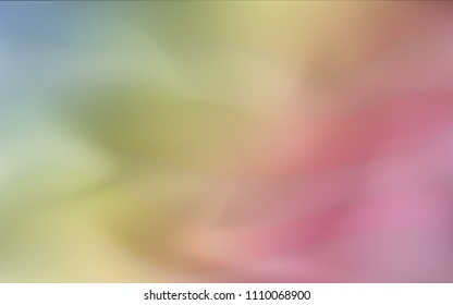 Light Green, Red vector abstract texture. Brand-new colored illustration in blurry style with gradient. Brand-new design for your business.