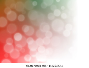 Light Green, Red vector abstract blurred pattern. Glitter abstract illustration with an elegant design. A completely new design for your business.