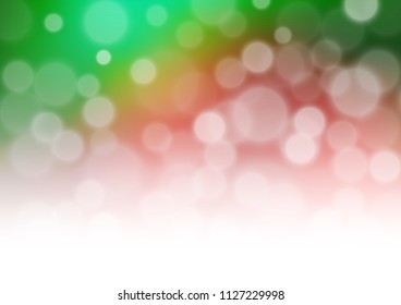 Light Green, Red vector abstract bright background. Creative illustration in halftone style with gradient. Brand new design for your business.