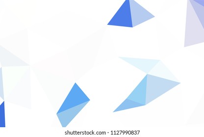 Light Green, Red vector abstract polygonal template. Colorful illustration in polygonal style with gradient. Pattern for a brand book's backdrop.