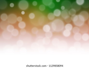 Light Green, Red vector abstract blurred pattern. An elegant bright illustration with gradient. Brand new style for your business design.