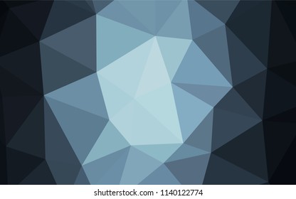 Light Green, Red vector abstract polygonal background. Triangular geometric sample with gradient.  Brand new style for your business design.