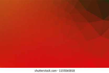 Light Green, Red vector abstract polygonal cover. Creative geometric illustration in Origami style with gradient. Brand new style for your business design.