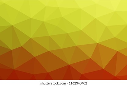 Light Green, Red vector abstract mosaic background. Shining colored illustration in a Brand new style. The elegant pattern can be used as part of a brand book.