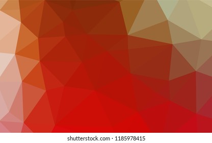 Light Green, Red vector abstract mosaic background. Colorful illustration in abstract style with gradient. A new texture for your design.