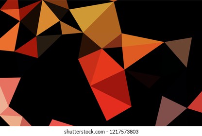 Light Green, Red vector abstract mosaic pattern. Shining colored illustration in a Brand new style. Brand new design for your business.