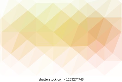 Light Green, Red vector abstract polygonal texture. Modern geometrical abstract illustration with gradient. Triangular pattern for your business design.
