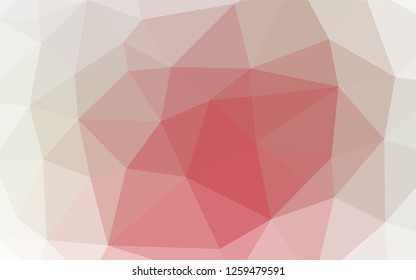 Light Green, Red vector abstract polygonal texture. An elegant bright illustration with gradient. The textured pattern can be used for background.