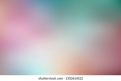 Light Green, Red vector abstract blurred background. Colorful illustration in abstract style with gradient. New way of your design.