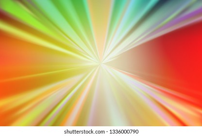 Light Green, Red vector abstract layout. An elegant bright illustration with gradient. New style design for your brand book.