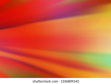 Light Green, Red vector abstract blurred background. Modern geometrical abstract illustration with gradient. A completely new template for your design.